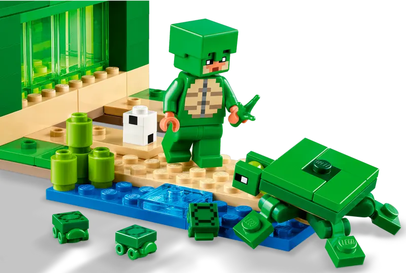 LEGO Minecraft The Turtle Beach House-Bricking Lebanon