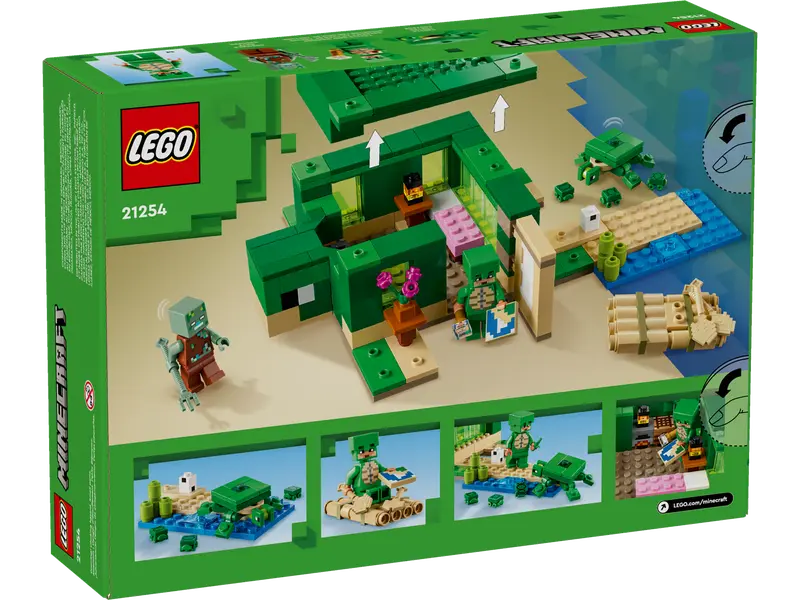 LEGO Minecraft The Turtle Beach House-Bricking Lebanon