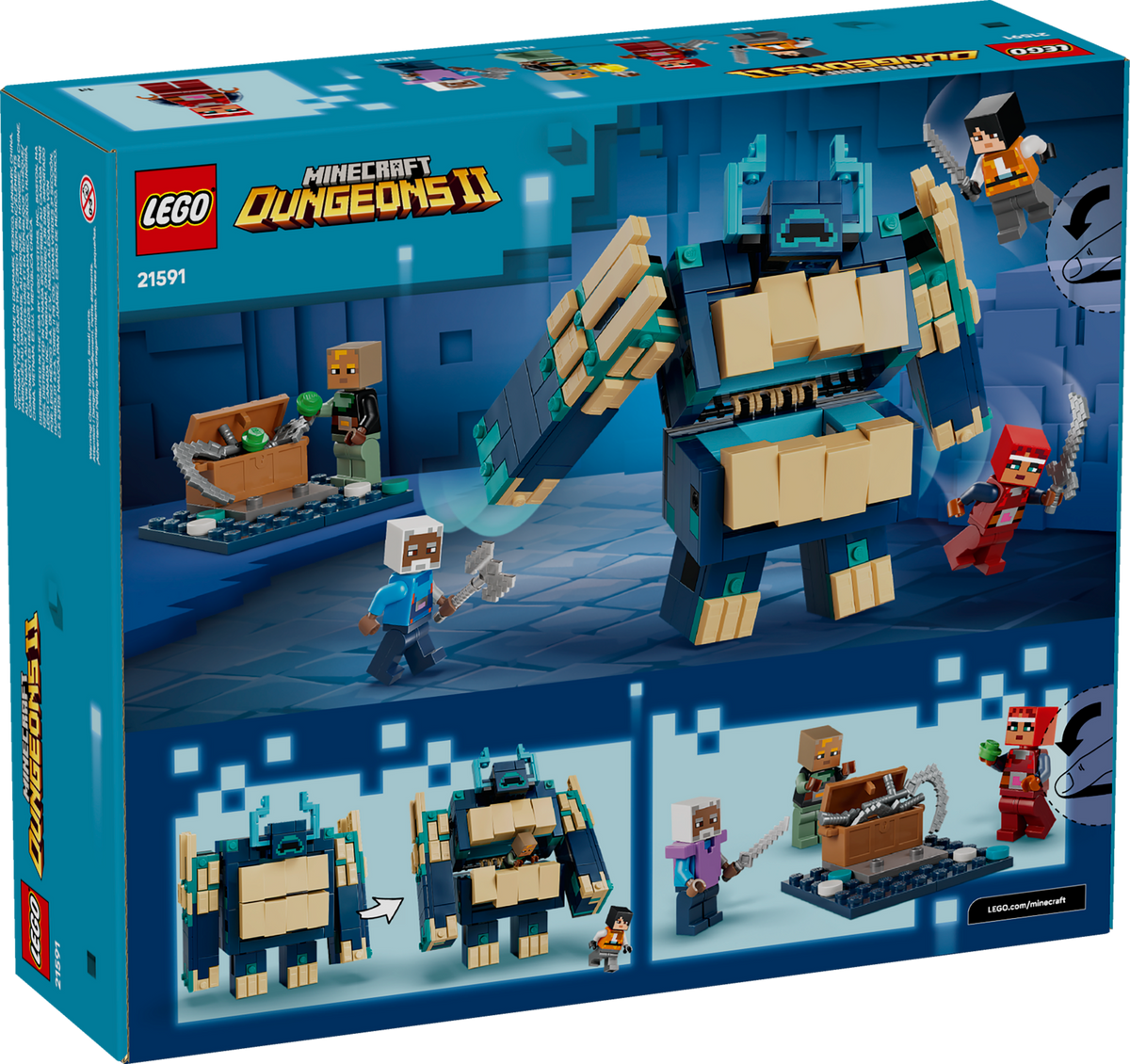 LEGO Minecraft The Twisted Warden Battle 21591-Bricking Lebanon