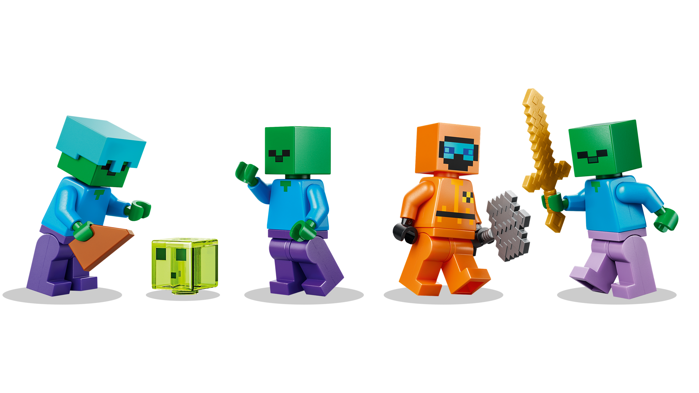 LEGO Minecraft Zombie Dungeon Building Set with 3 Figures-Lego / Minecraft-Bricking Lebanon