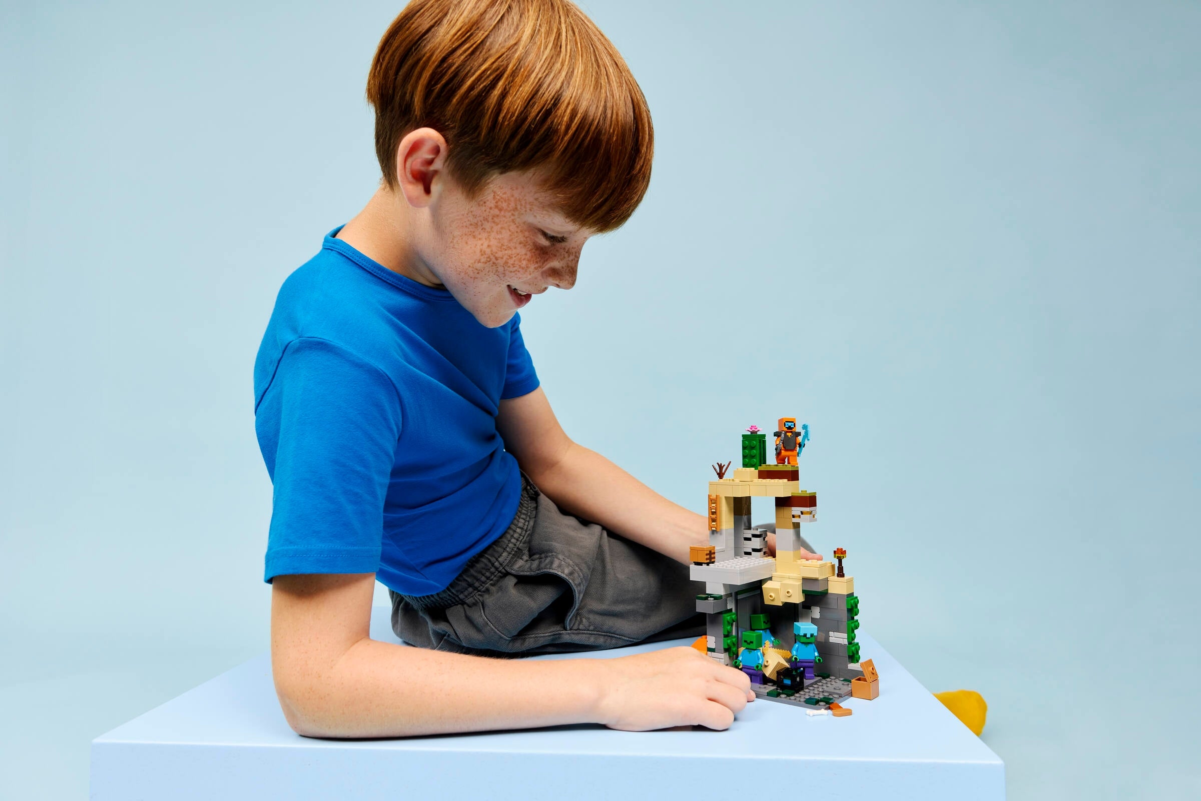 LEGO Minecraft Zombie Dungeon Building Set with 3 Figures-Lego / Minecraft-Bricking Lebanon