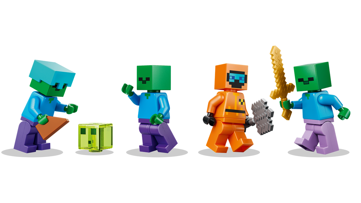 LEGO Minecraft Zombie Dungeon with 3 Figures 21587-Bricking Lebanon
