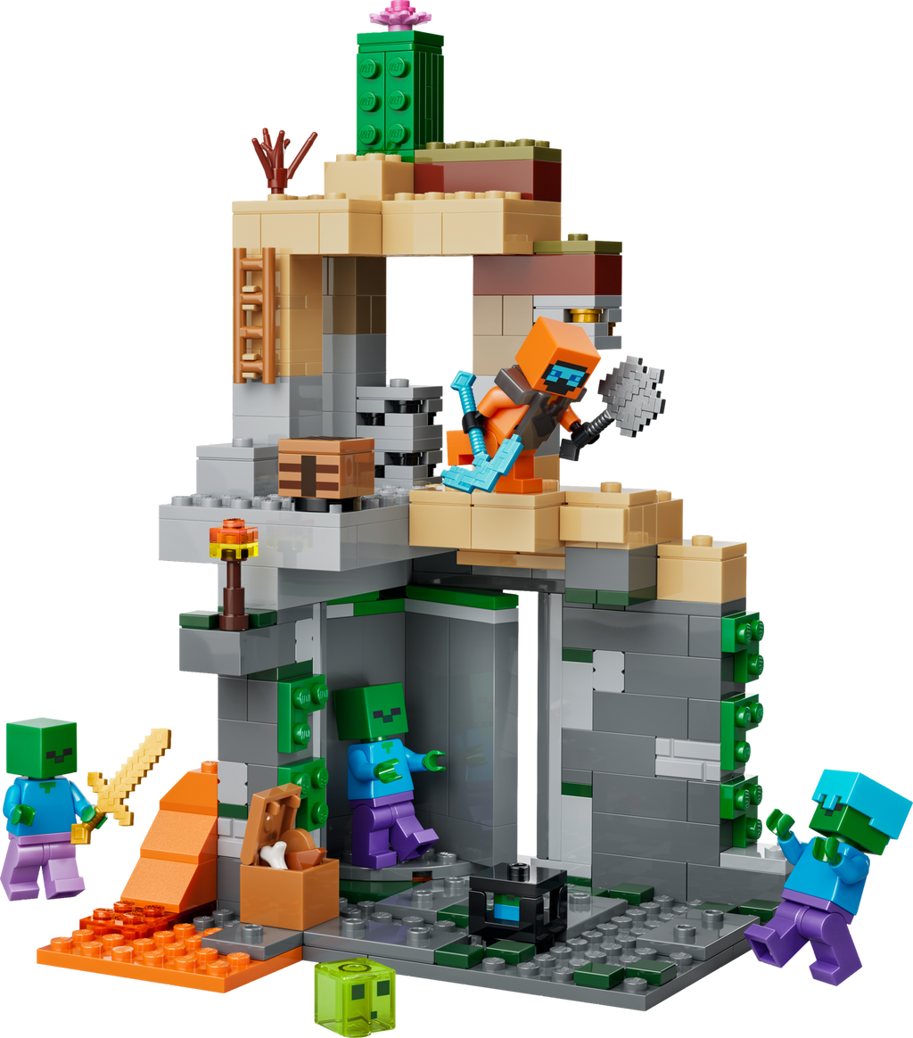 LEGO Minecraft Zombie Dungeon with 3 Figures 21587-Bricking Lebanon