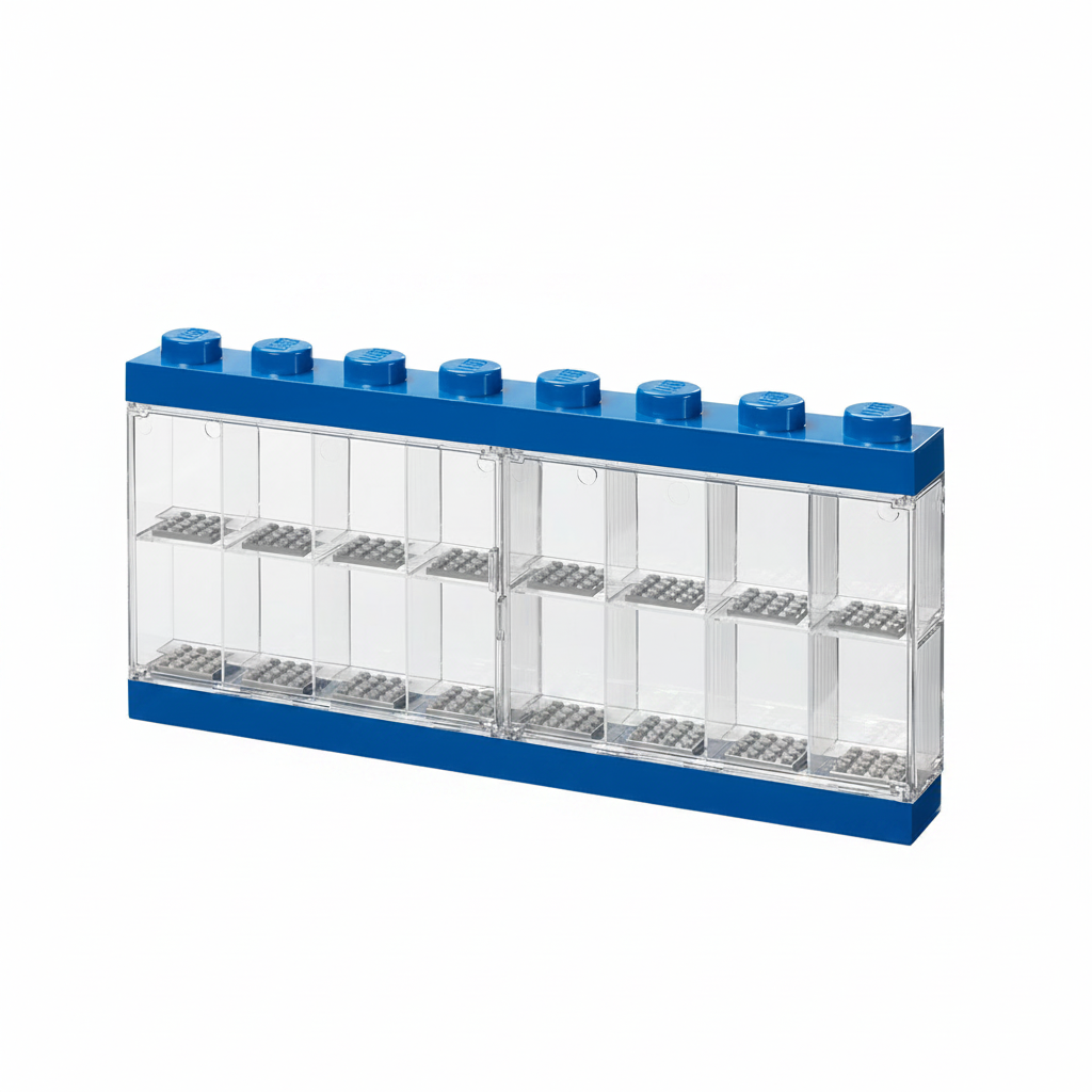 LEGO Minifigure Display Case, Large For 16 Minifigures, 2 Doors-Bricking Lebanon