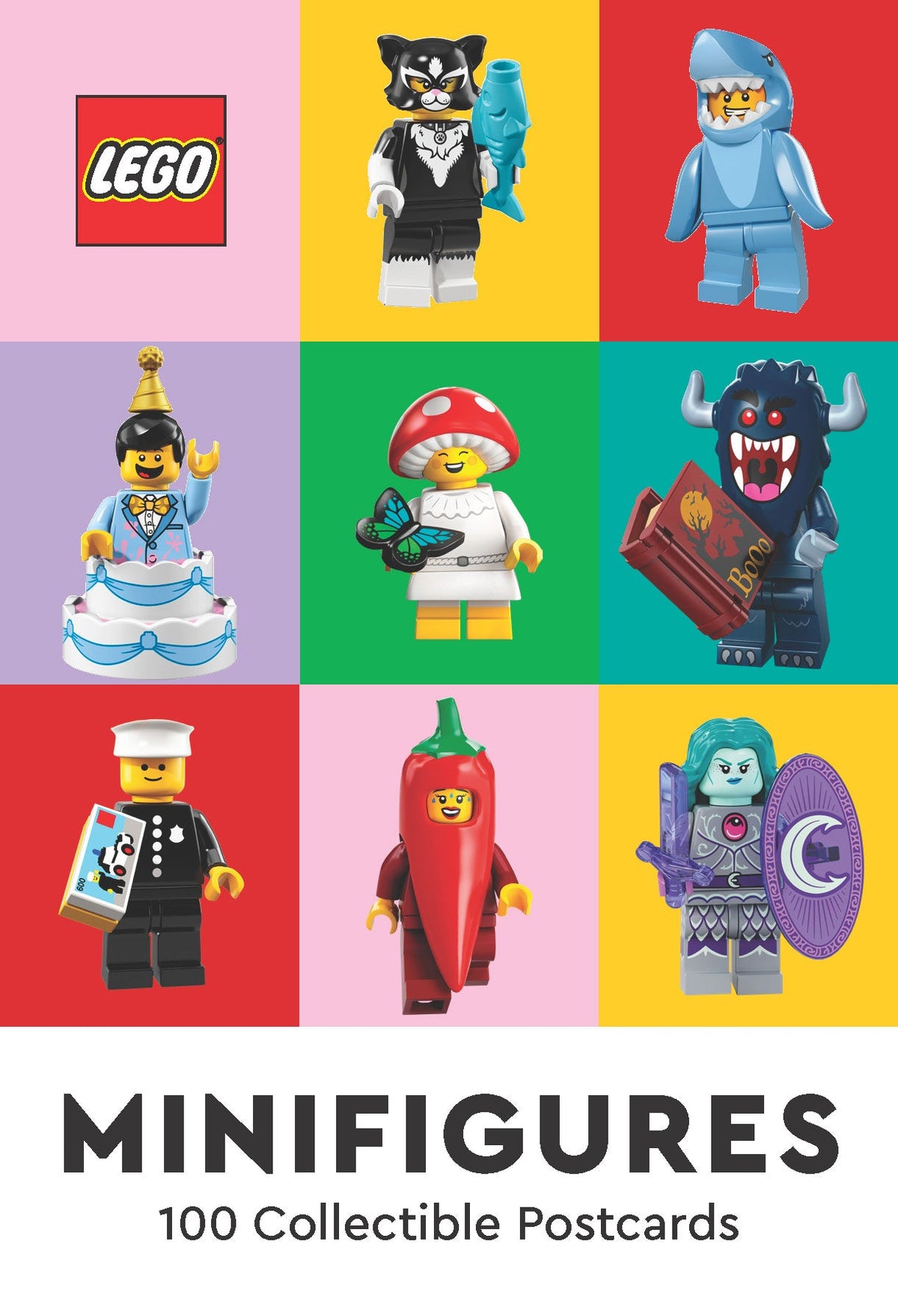 LEGO Minifigures: 100 Collectible Postcards 9781797240466-Bricking Lebanon