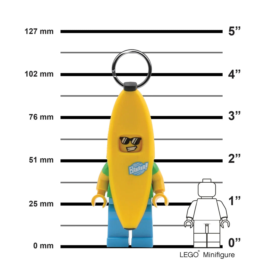 LEGO Minifigures Keychain Light Banana Guy KE118H-Bricking Lebanon
