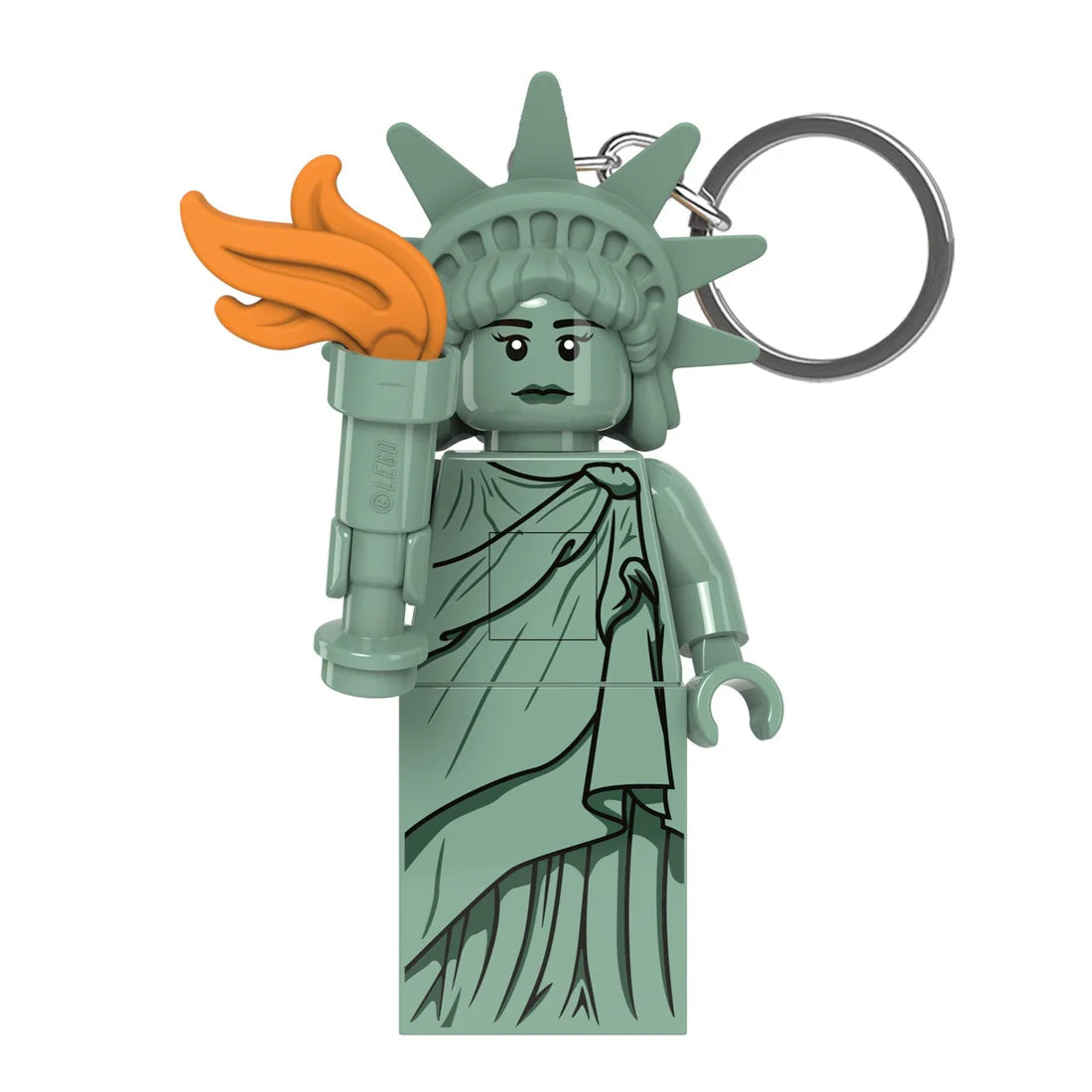 LEGO Minifigures Keychain Light Status of Liberty KE158H-Bricking Lebanon