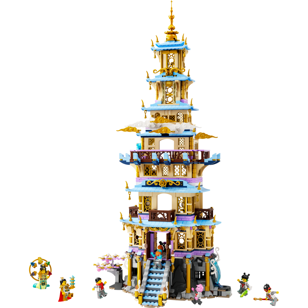 LEGO Monkie Kid Celestial Pagoda 80058-Bricking Lebanon