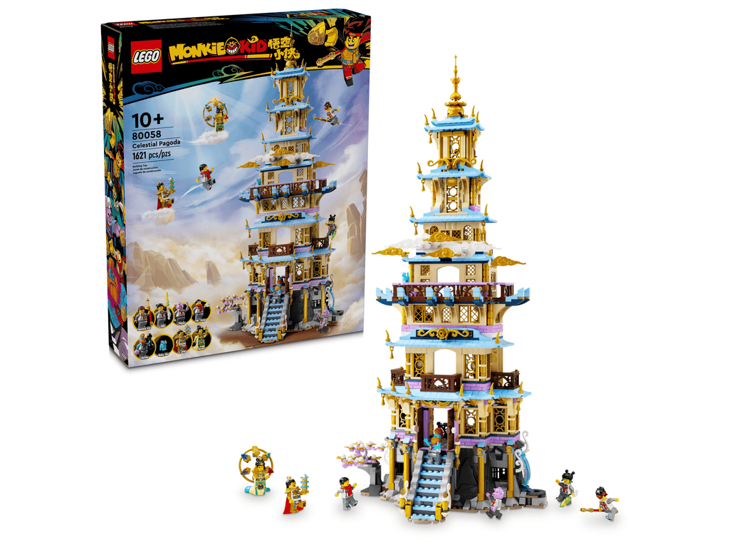 LEGO Monkie Kid Celestial Pagoda 80058 building set