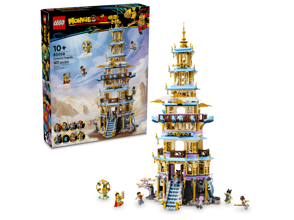 LEGO Monkie Kid Celestial Pagoda 80058 building set
