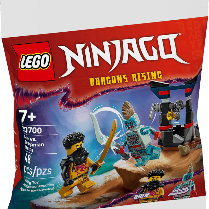 LEGO NINJAGO Arin vs. Dragonian Battle 30700-Bricking Lebanon