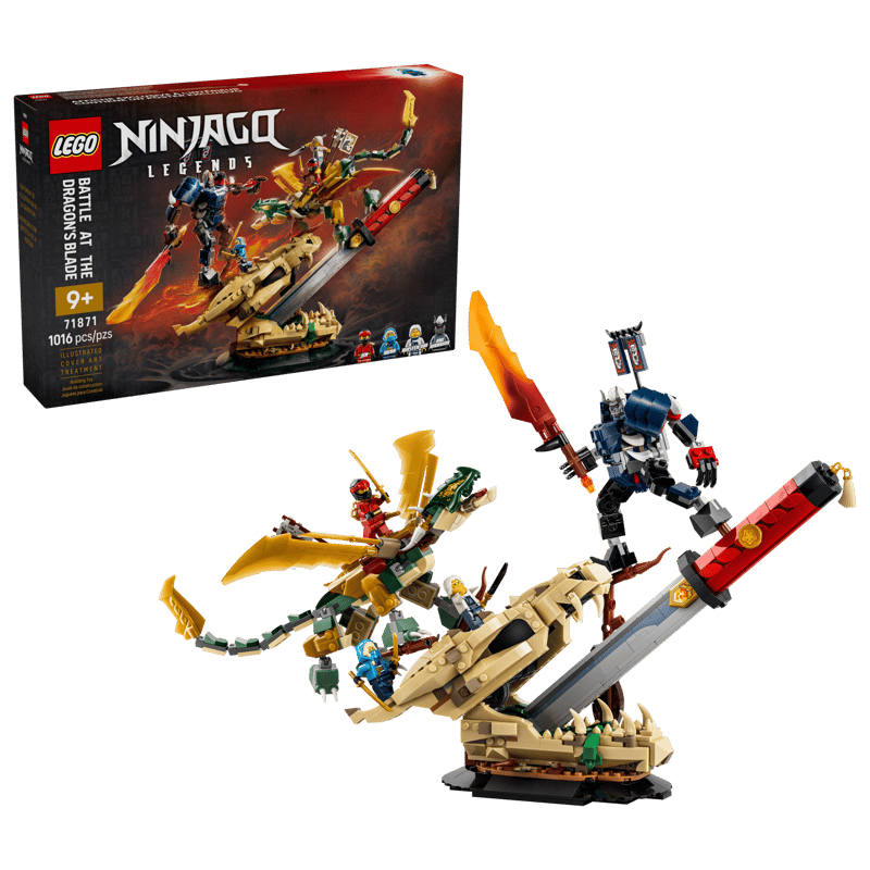 LEGO NINJAGO Battle at the Dragon's Blade 71871-Bricking Lebanon