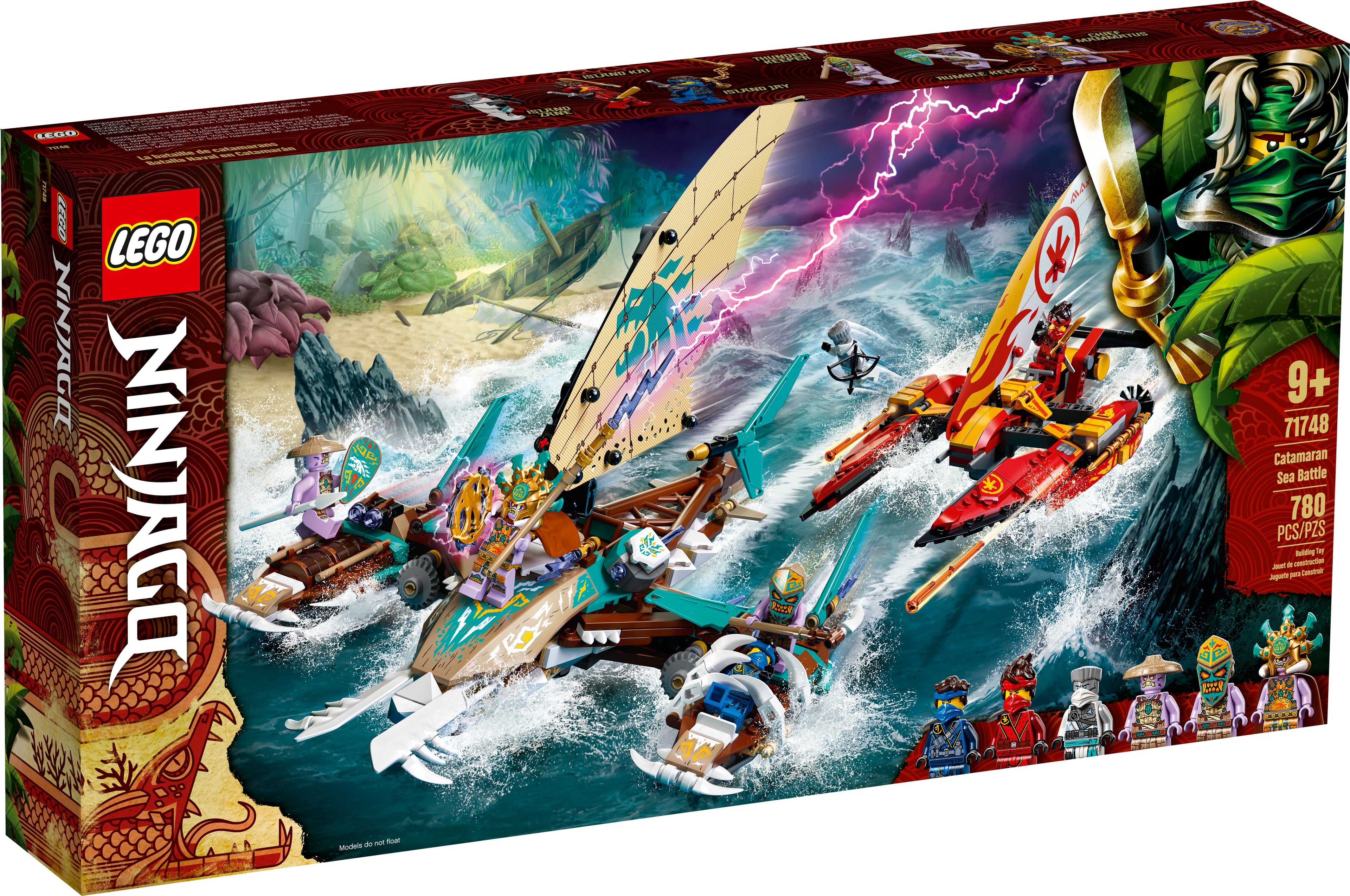 LEGO NINJAGO - Catamaran Sea Battle - 71748