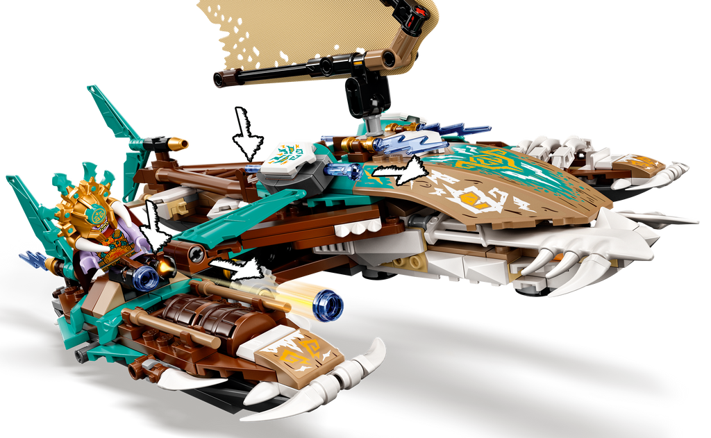 LEGO NINJAGO - Catamaran Sea Battle - 71748