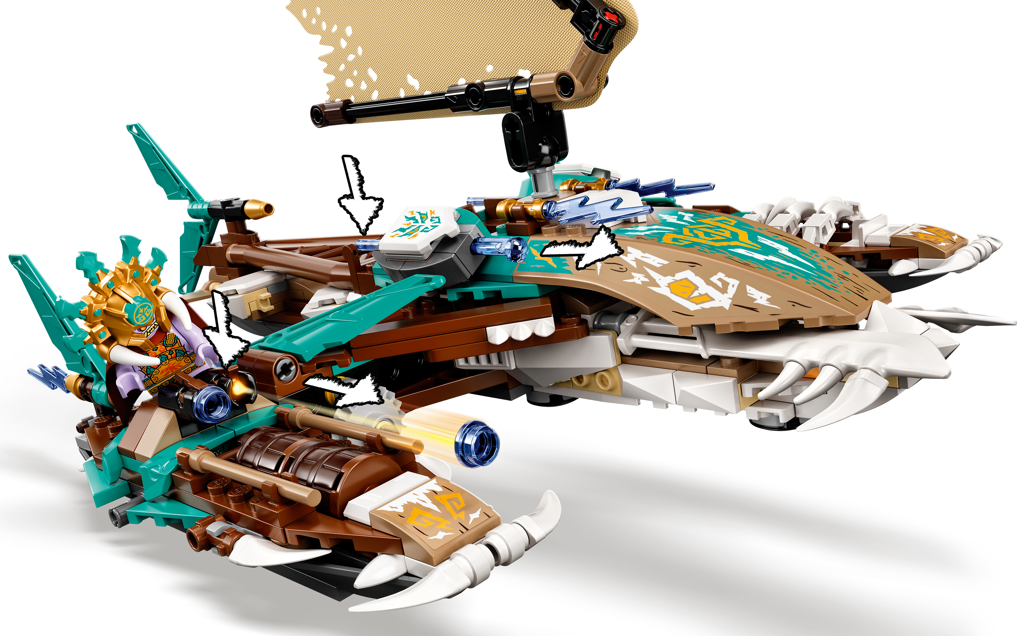LEGO NINJAGO - Catamaran Sea Battle - 71748