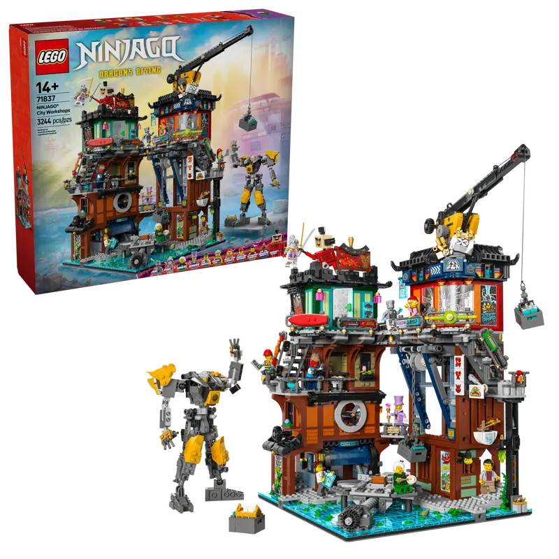 LEGO NINJAGO City Workshops 71837-Bricking Lebanon