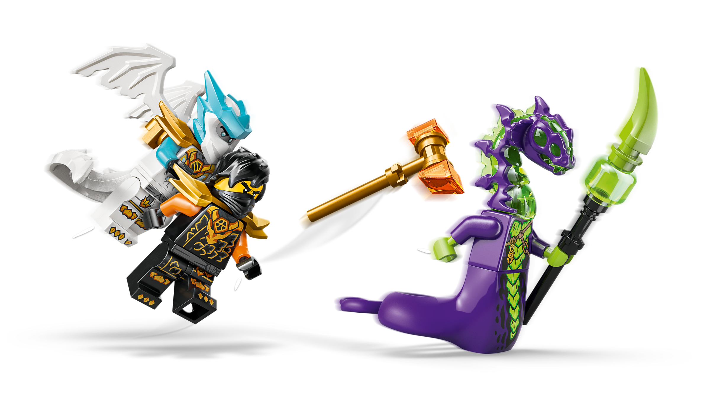 LEGO NINJAGO Cole’s Mission Mech and Dragon Zane Ninja Building Set-Lego / Ninjago-Bricking Lebanon