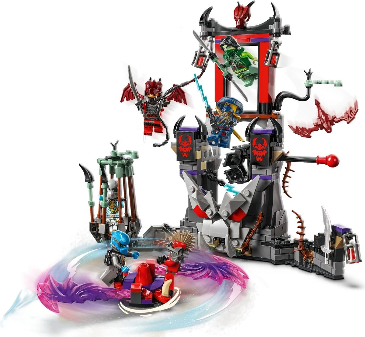 LEGO NINJAGO Dragonian Storm Village 71841-Bricking Lebanon
