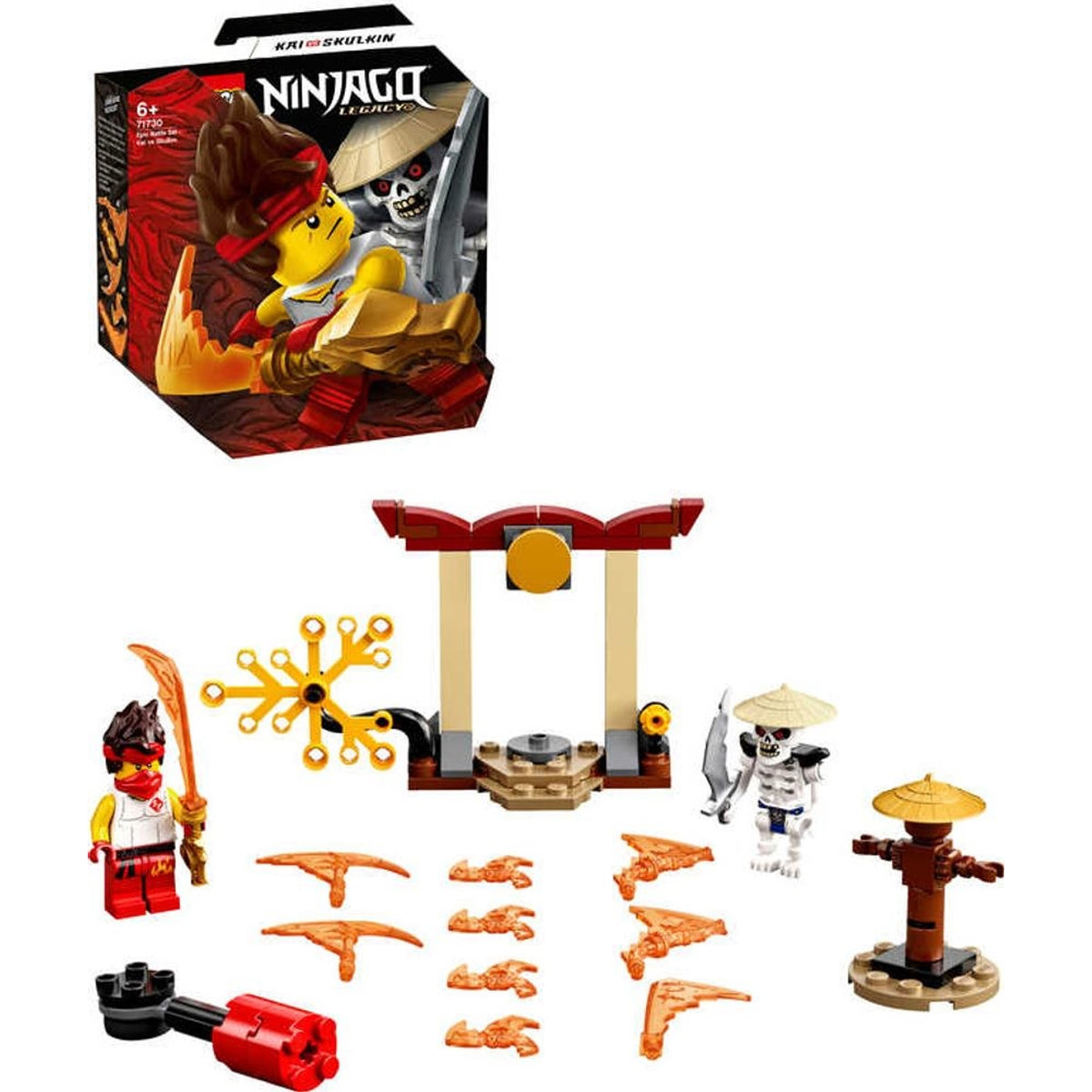 LEGO NINJAGO Epic Battle Set Kai vs Skulkin 71730-Bricking Lebanon