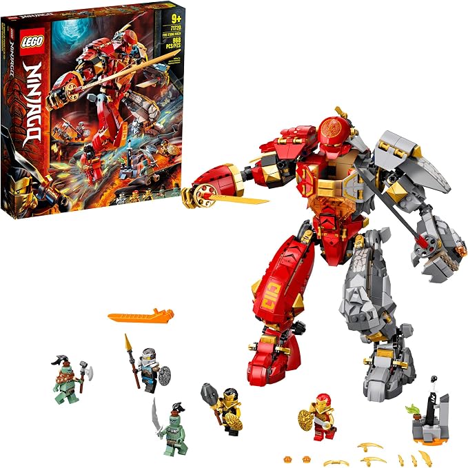 LEGO NINJAGO Fire Stone Mech 71720-Bricking Lebanon