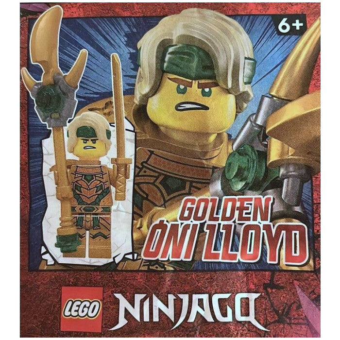 LEGO NINJAGO Golden Oni Lloyd Paper Bag 892297-Bricking Lebanon