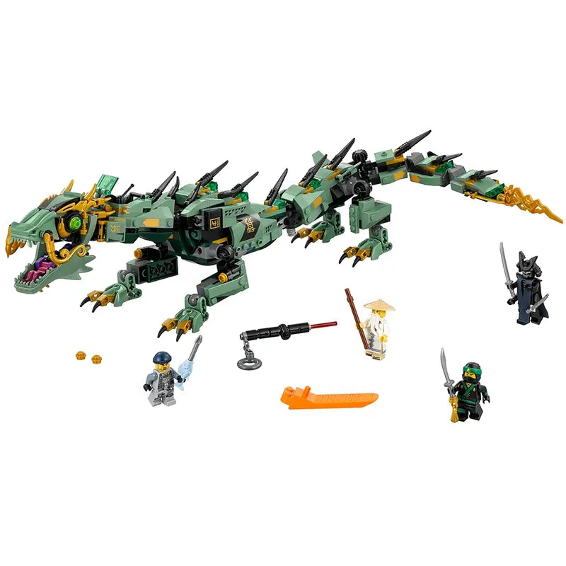 LEGO NINJAGO Green Ninja Mech Dragon 70612-Bricking Lebanon