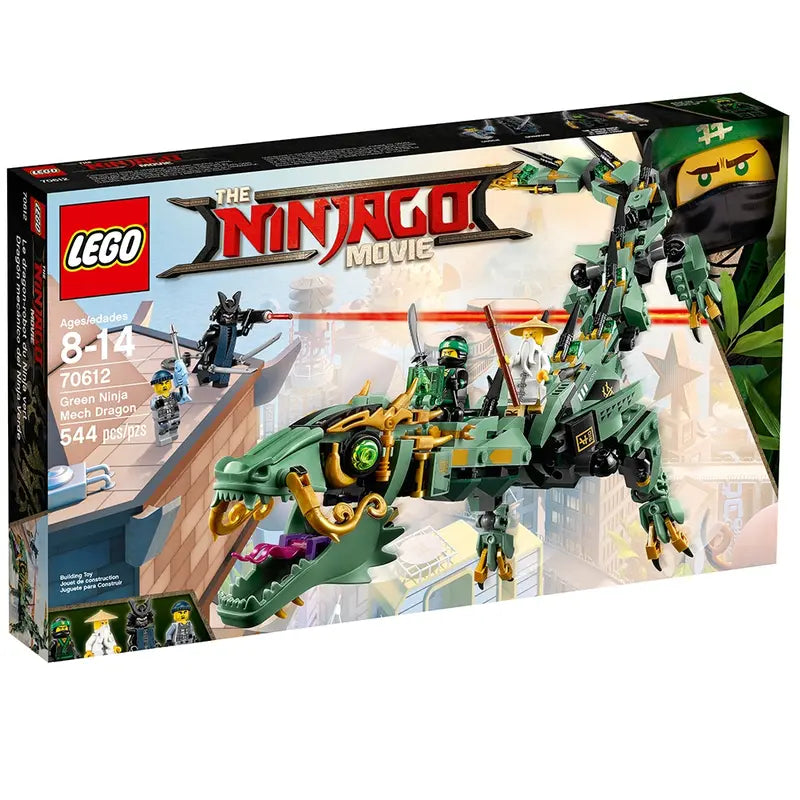 LEGO NINJAGO Green Ninja Mech Dragon 70612-Bricking Lebanon