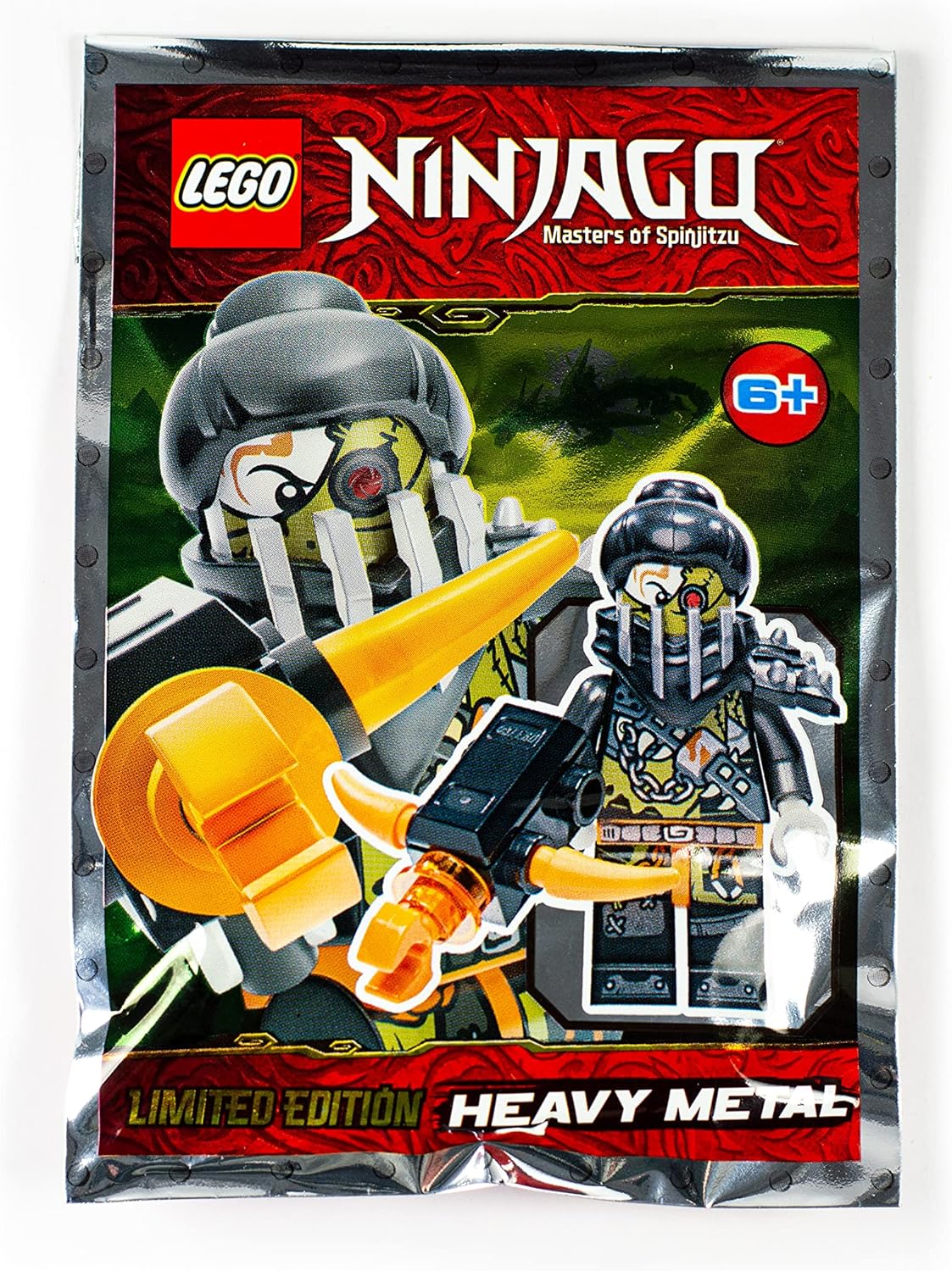 LEGO NINJAGO Heavy Metal Minifigure Foil Pack 891947-Bricking Lebanon