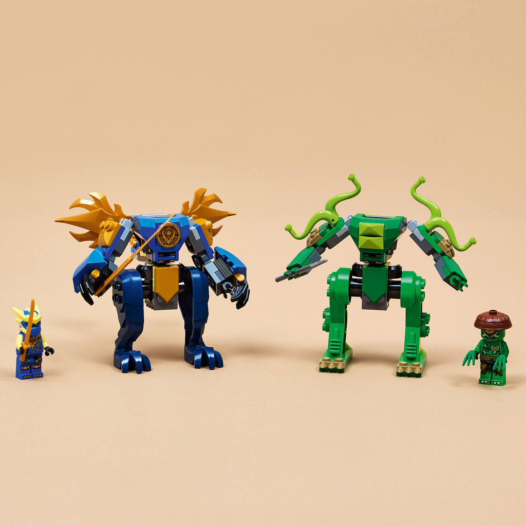 LEGO NINJAGO Jay’s Dragon Mech Fight Building Set with 2 Mechs-71853-Bricking Lebanon