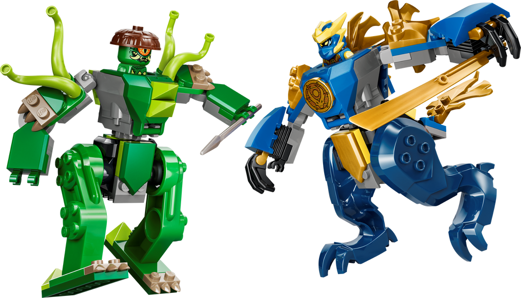 LEGO NINJAGO Jay’s Dragon Mech Fight with 2 Mechs 71853-Bricking Lebanon