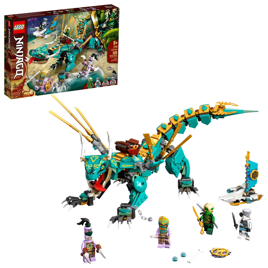 LEGO NINJAGO Jungle Dragon 71746-Bricking Lebanon