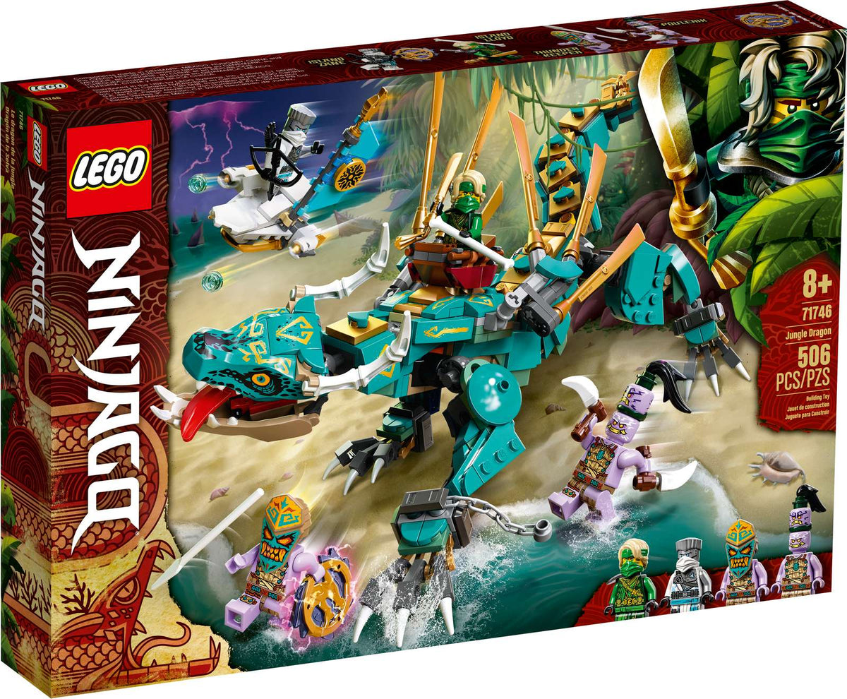 LEGO NINJAGO Jungle Dragon Adventure Playset Collectible 71746