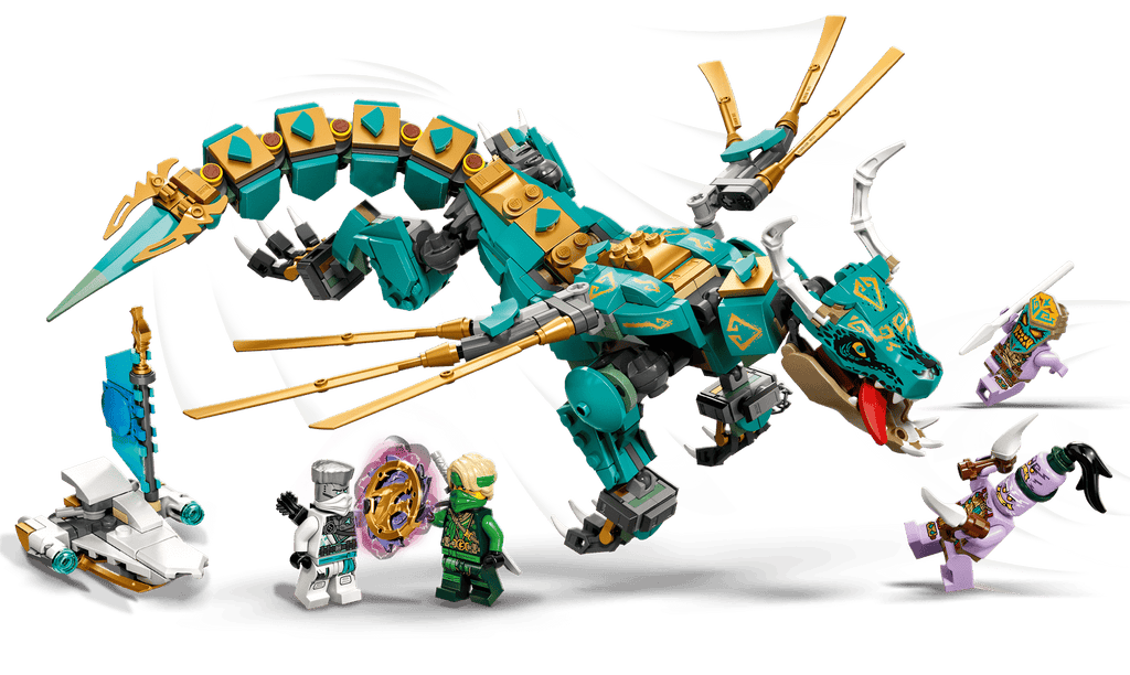 LEGO NINJAGO Jungle Dragon Adventure Playset Collectible 71746