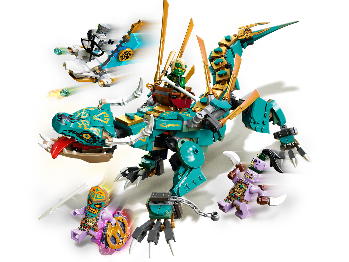 LEGO NINJAGO Jungle Dragon Adventure Playset Collectible 71746
