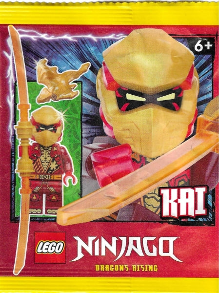 LEGO NINJAGO Kai Paper Bag #3 892507-Bricking Lebanon