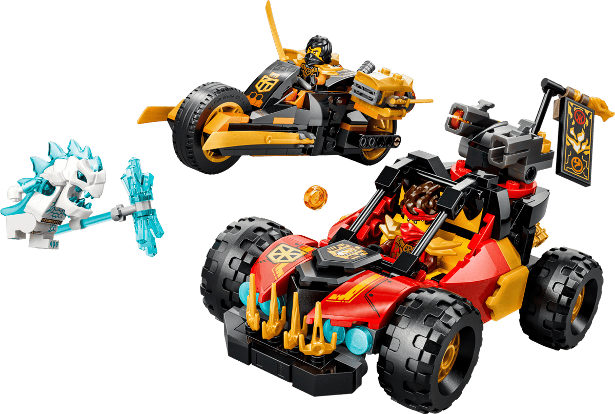 LEGO NINJAGO Kai and Cole's Combiner Vehicles 71864
