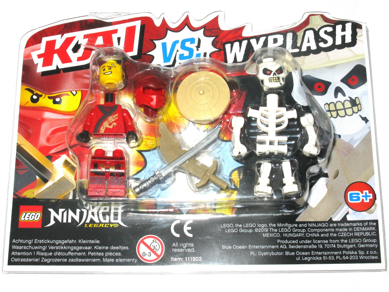 LEGO NINJAGO Kai vs. Wyplash blister pack-Bricking Lebanon