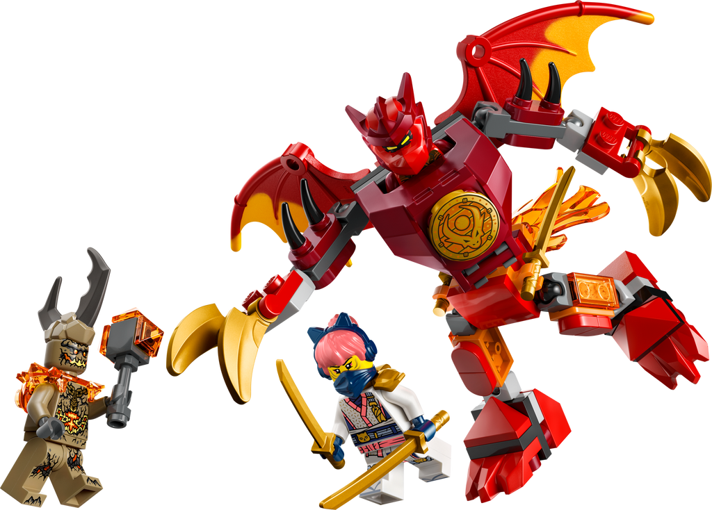 LEGO NINJAGO Kai’s Dragon Mech Battle Pack 71851-Bricking Lebanon