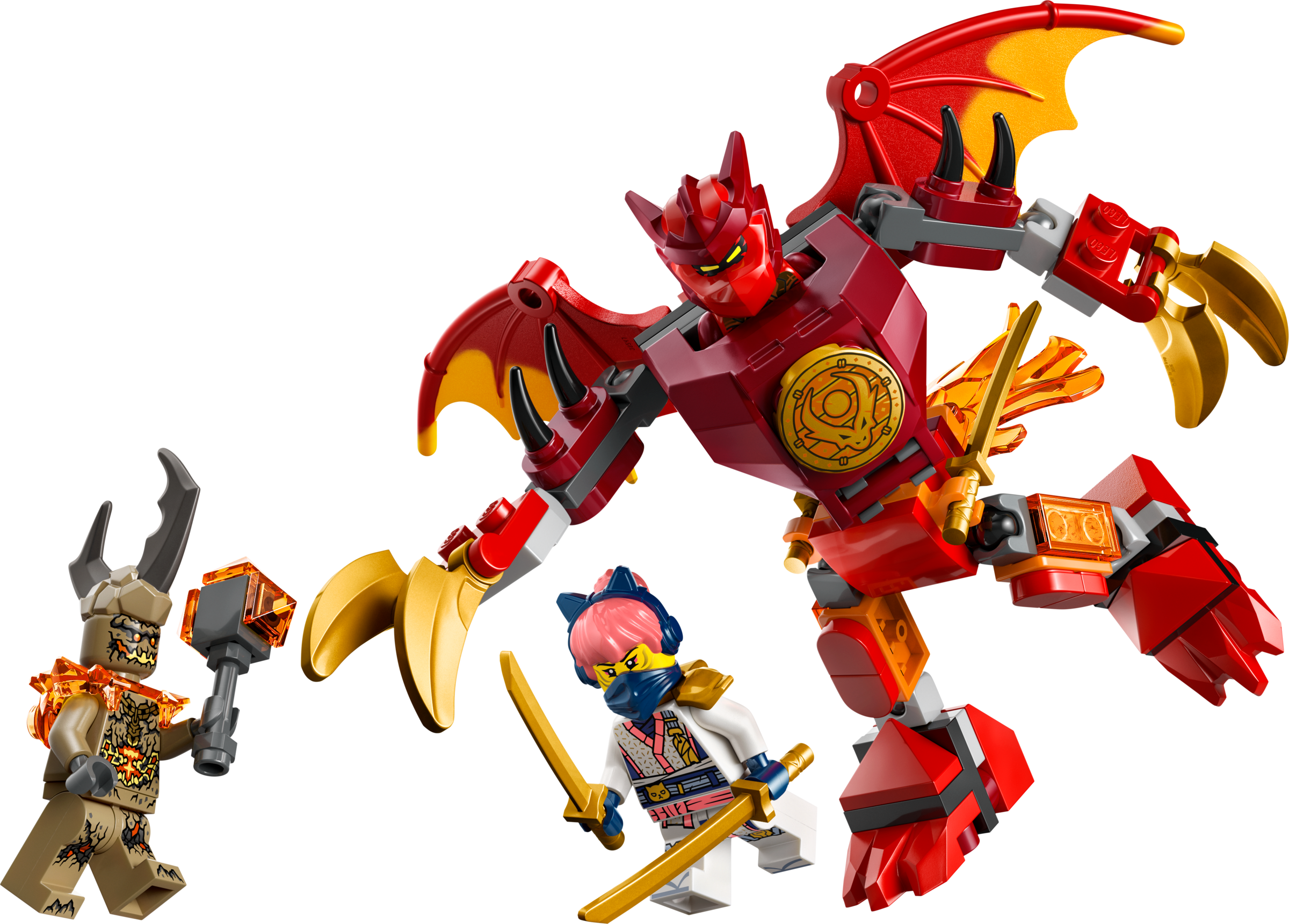 LEGO NINJAGO Kai’s Dragon Mech Battle Pack 71851 Building Set-Lego / Ninjago-Bricking Lebanon