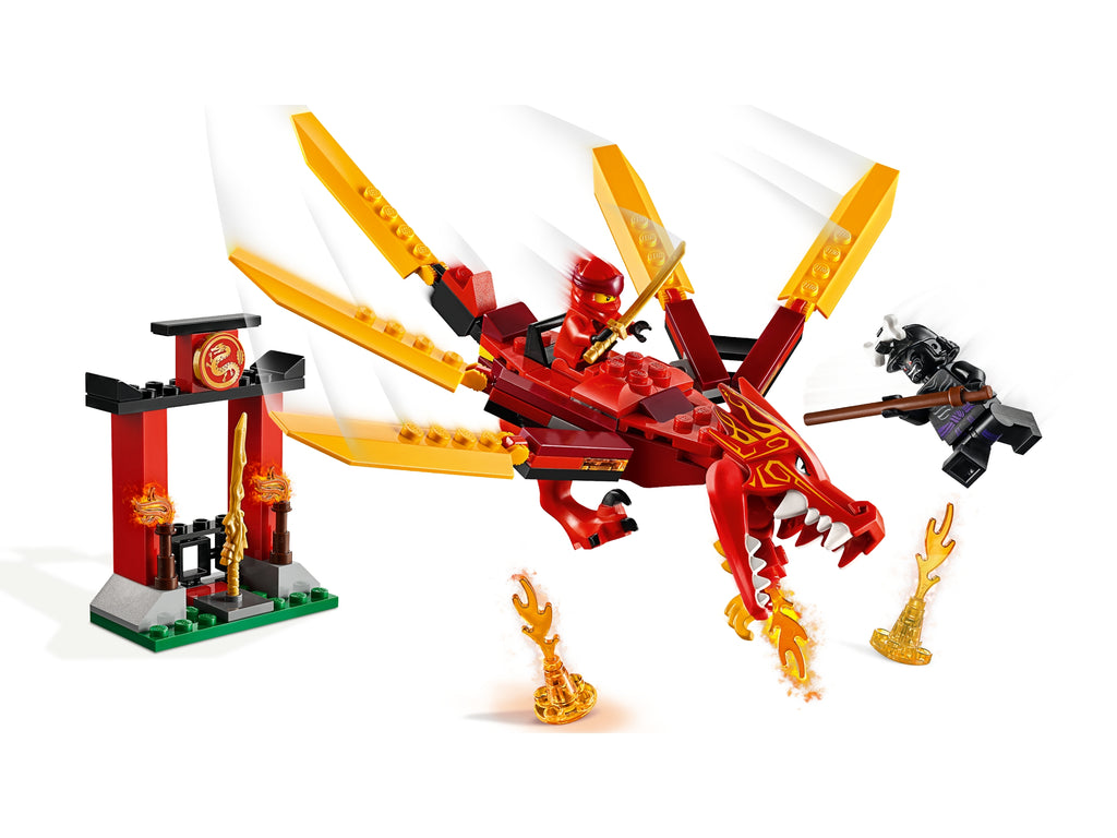 LEGO NINJAGO Kai's Fire Dragon Playset 71701-Bricking Lebanon