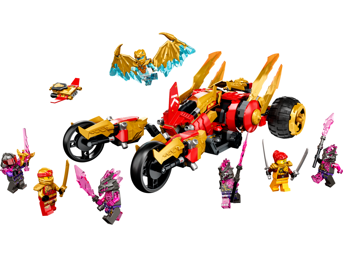LEGO NINJAGO Kai's Golden Dragon Raider 71773-Bricking Lebanon
