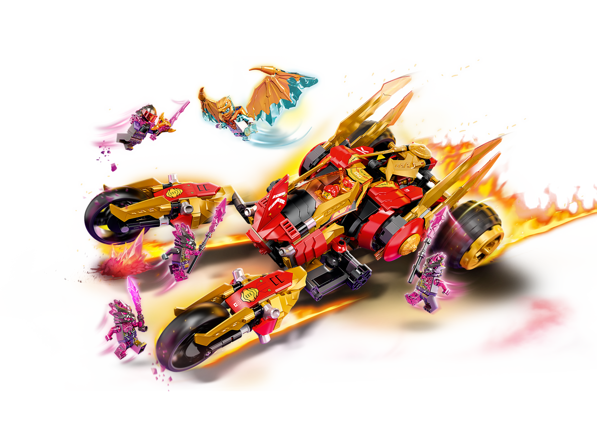 LEGO NINJAGO Kai's Golden Dragon Raider 71773-Bricking Lebanon
