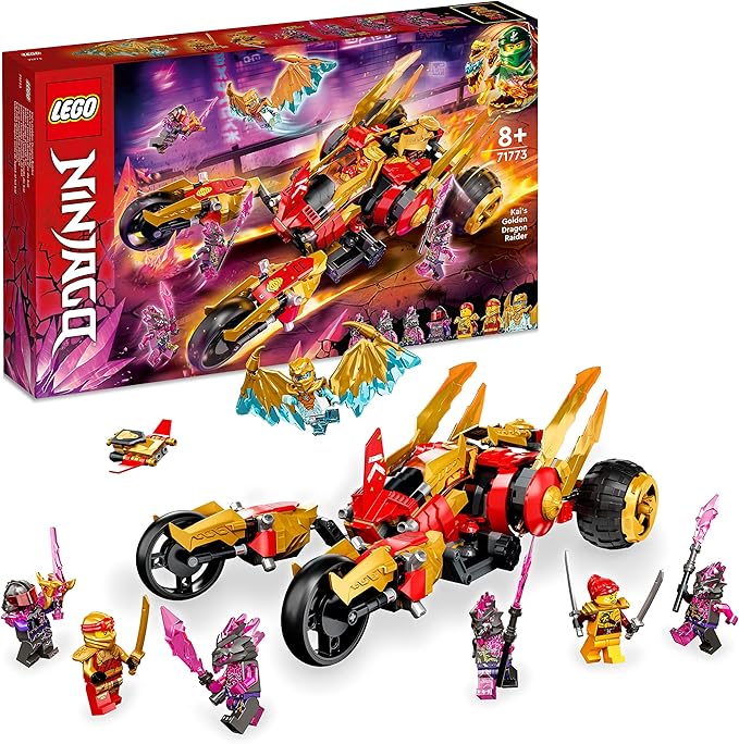 LEGO NINJAGO Kai's Golden Dragon Raider 71773-Bricking Lebanon