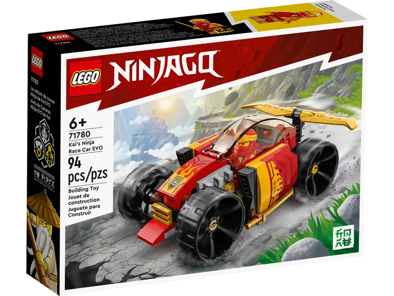 LEGO NINJAGO Kai's Ninja Race Car 71780-Bricking Lebanon