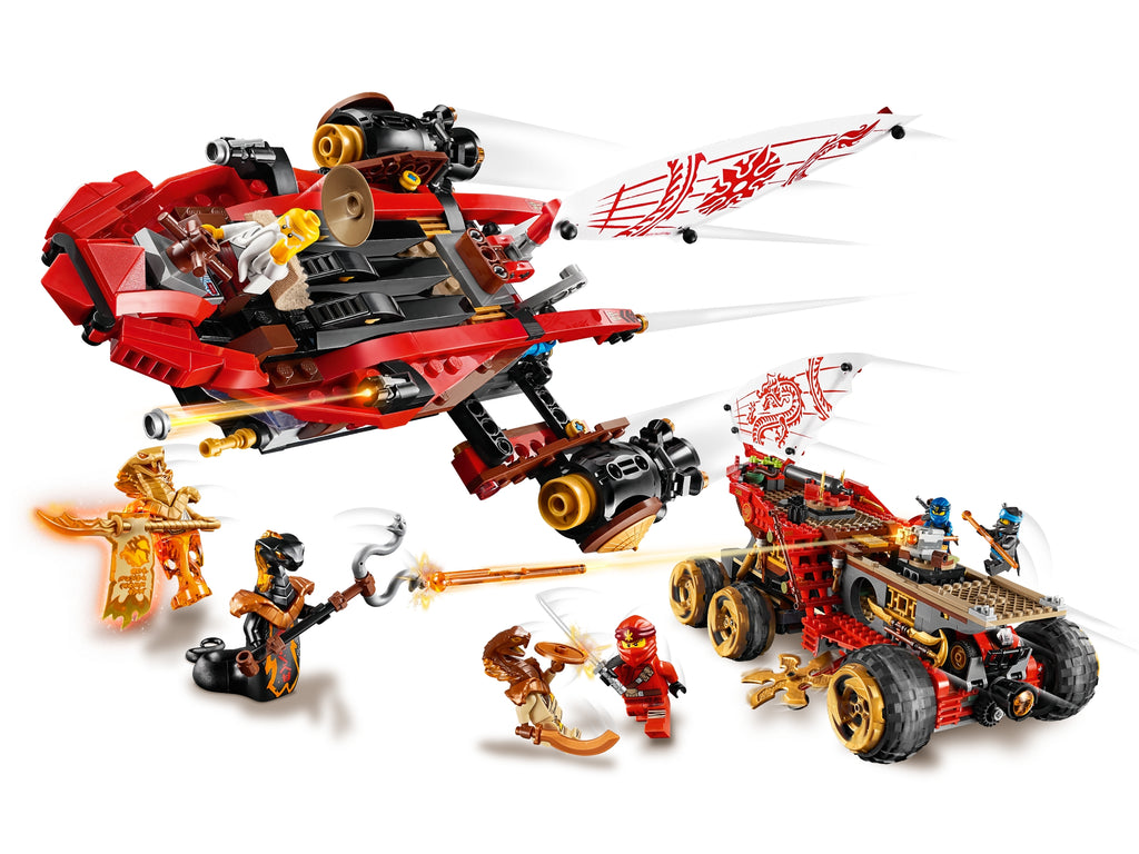 LEGO NINJAGO Land Bounty 70677 Mobile Ninja HQ Truck Building Toy-Lego / Ninjago-Bricking Lebanon
