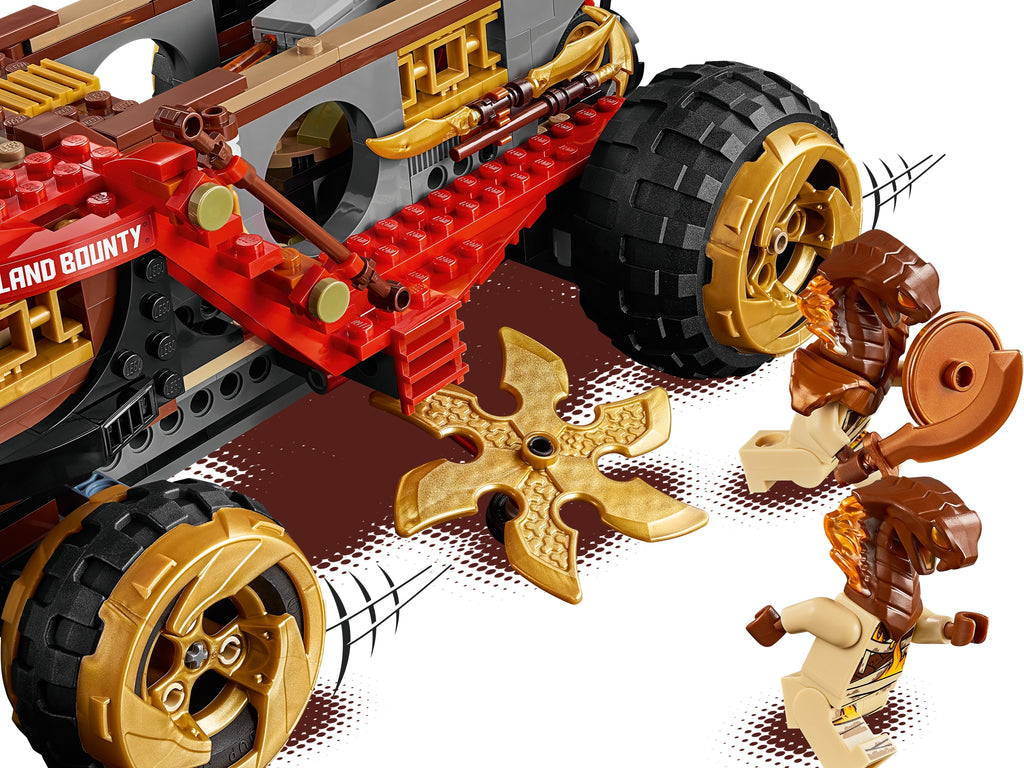 LEGO NINJAGO Land Bounty 70677 Mobile Ninja HQ Truck Building Toy-Lego / Ninjago-Bricking Lebanon