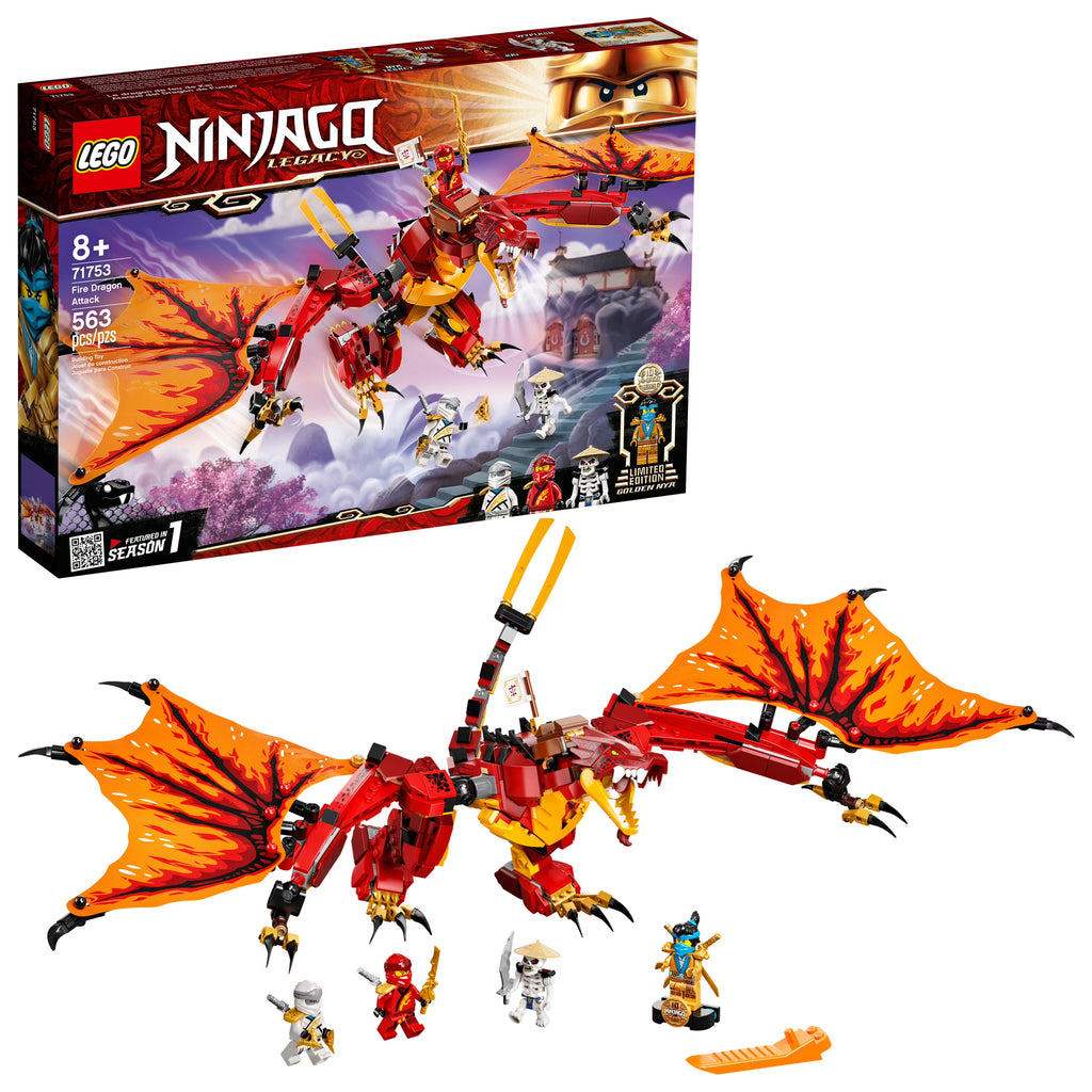 LEGO NINJAGO Fire Dragon Attack 71753 building set