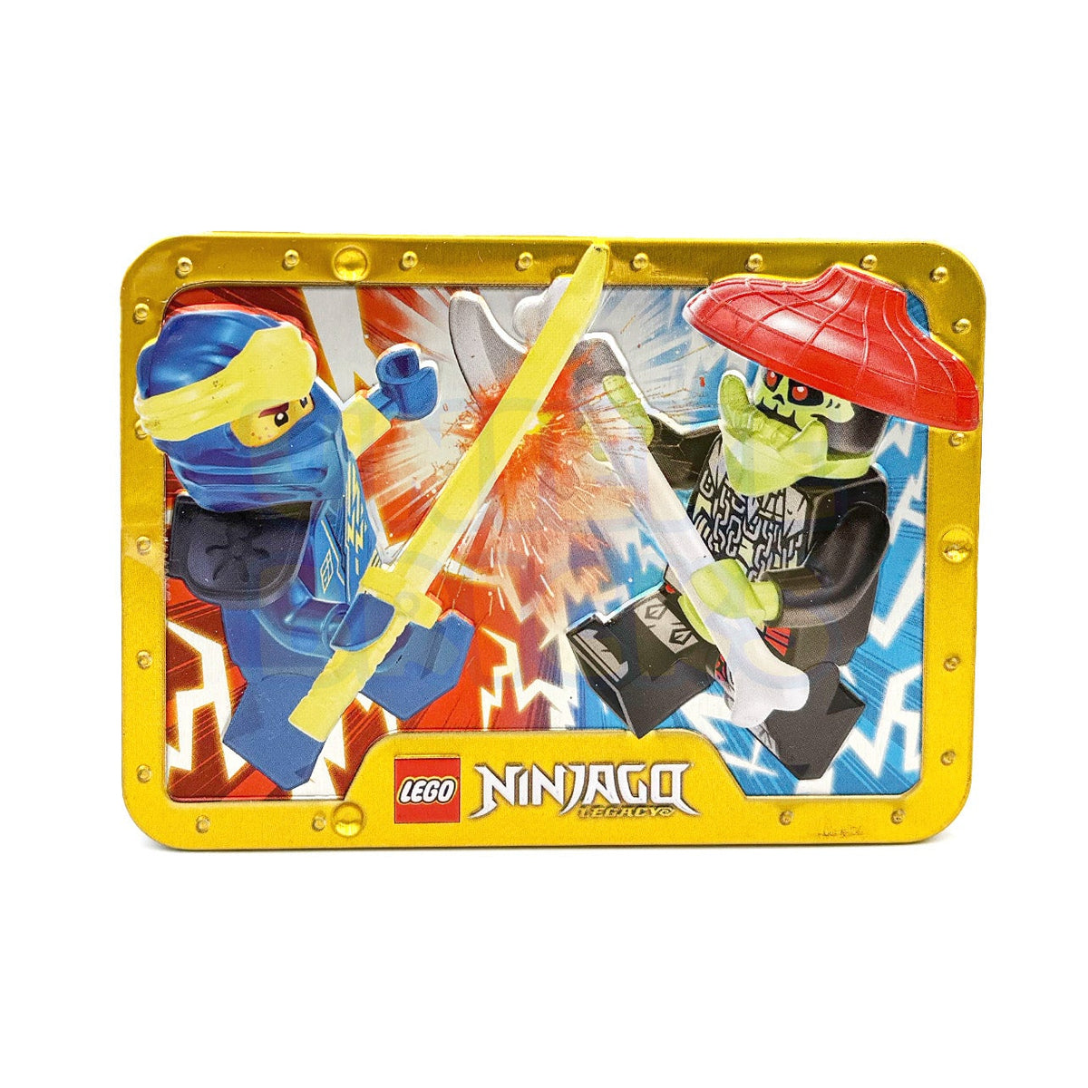 LEGO NINJAGO Legacy Jay vs. Bone Hunter 112327 Metal Box-Bricking Lebanon