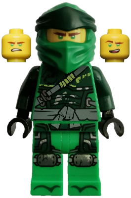LEGO NINJAGO Lloyd Hunted Robe Minifigure Green Wrap Type 4 njo0597-Bricking Lebanon
