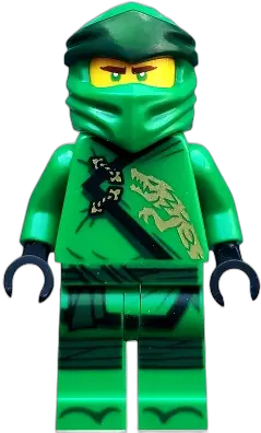 LEGO NINJAGO Lloyd Legacy Dark Green Sash Minifig njo0490